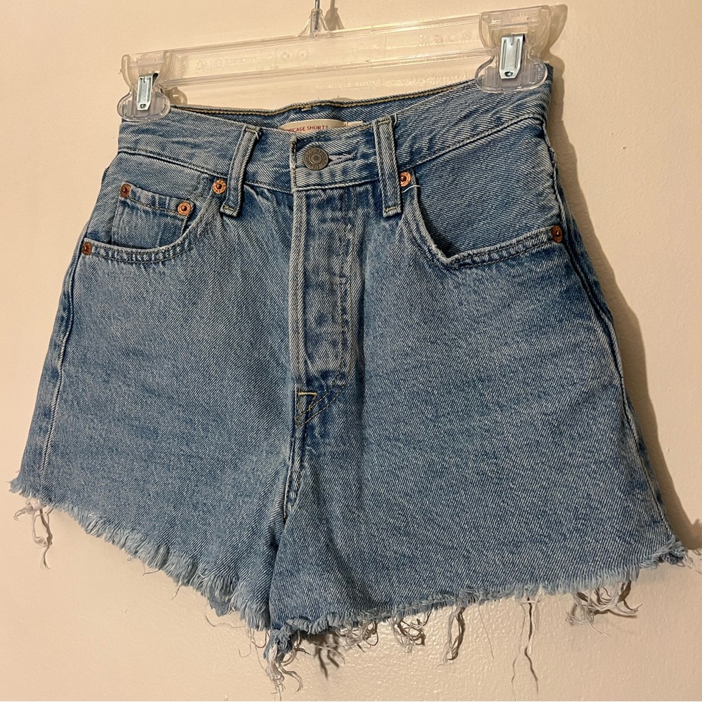 Levi’s Rib Cage Denim Shorts
